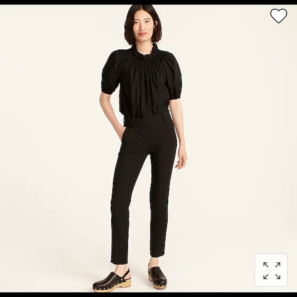 Black J. Crew Cameron Pants 16T NWT